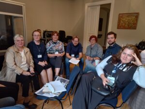 Latvijos mokytojai seminare